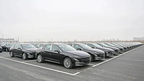 中國一汽紅旗繁榮工廠 搶占新能源汽車行業制高點，爭當紅旗高品質產品智造者